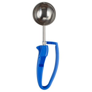 CUCHARA PORCIONADORA #16 DE 1.07 OZ CON MANGO COLOR AZUL MOD. 2016 ZEROLL