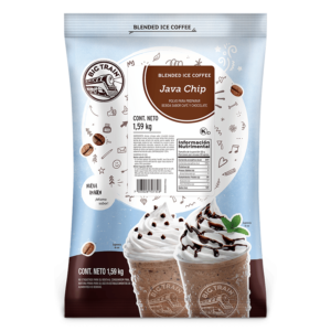 JAVA CHIP BLENDED ICE COFFEE BIG TRAIN