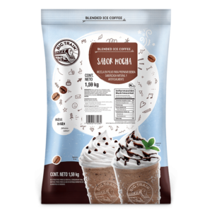 MOCHA BLENDED ICE COFFEE BIG TRAIN