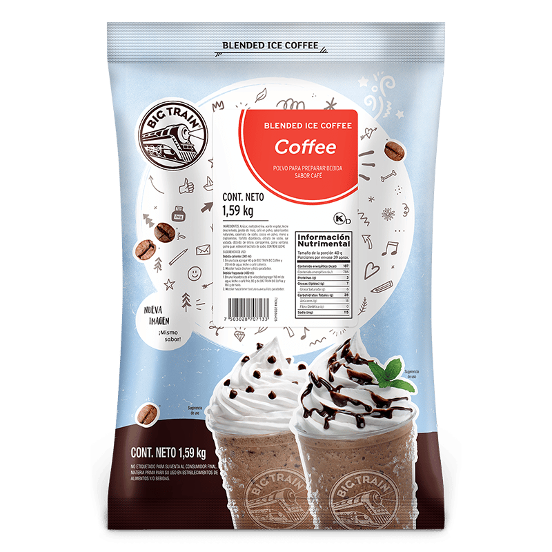 COFFEE BLENDED ICE COFFEE 1.587 KG BIG TRAIN