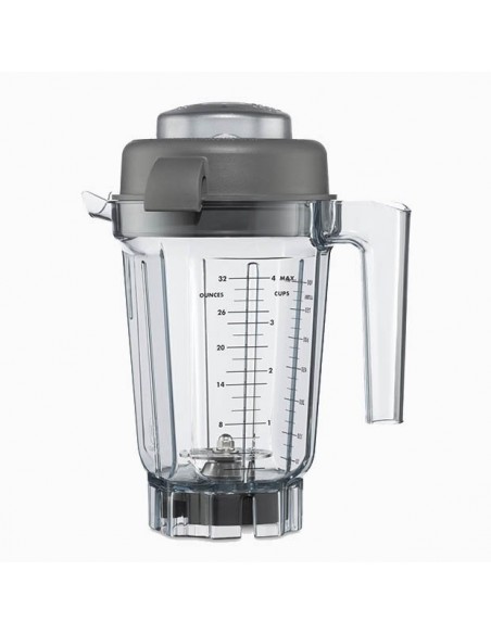 VITI0226 - VASO DE AIREACION DE 32OZ CON ASPA CON TAPA /CLEAR BPA-FREE TRITAN (M: 62947) - Imagen 2