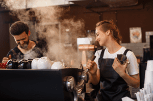 equipo para cafetería