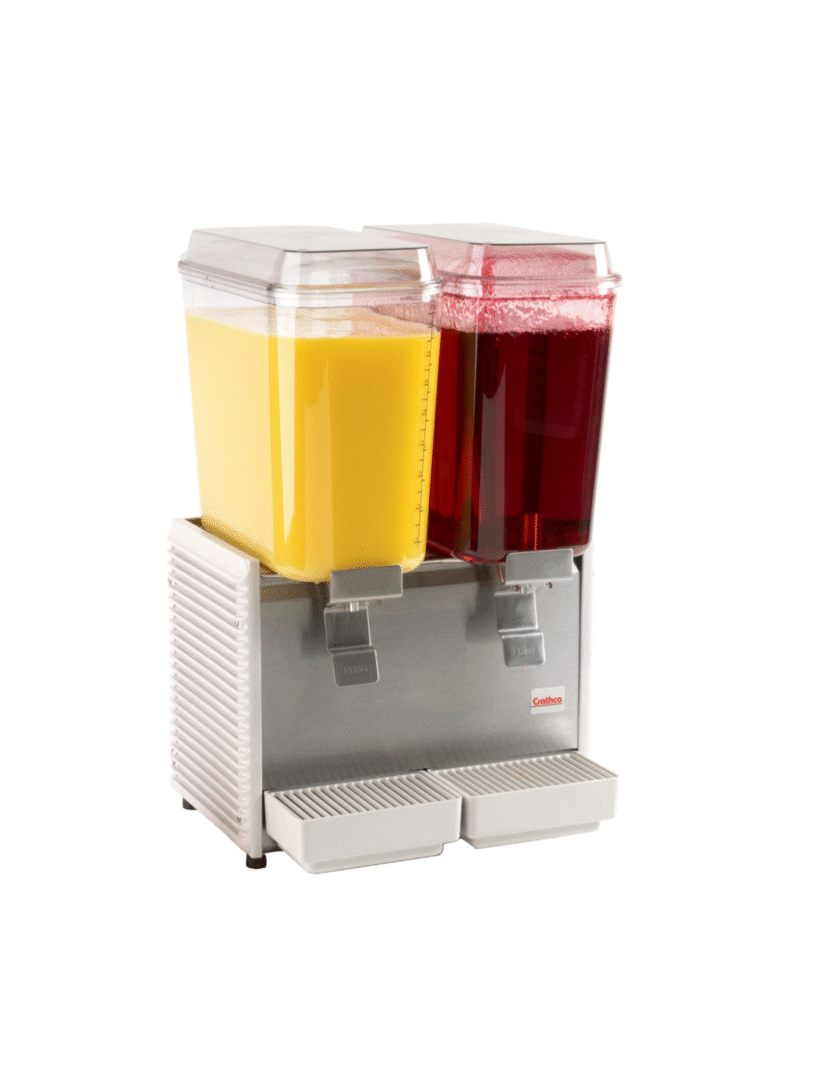 DISPENSADOR DE BEBIDAS (2) TOLVAS 18.9 LTS 120V (M: D25-4)CRATHCO® - Imagen 2